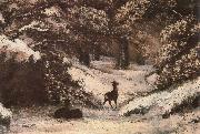 Deer Gustave Courbet